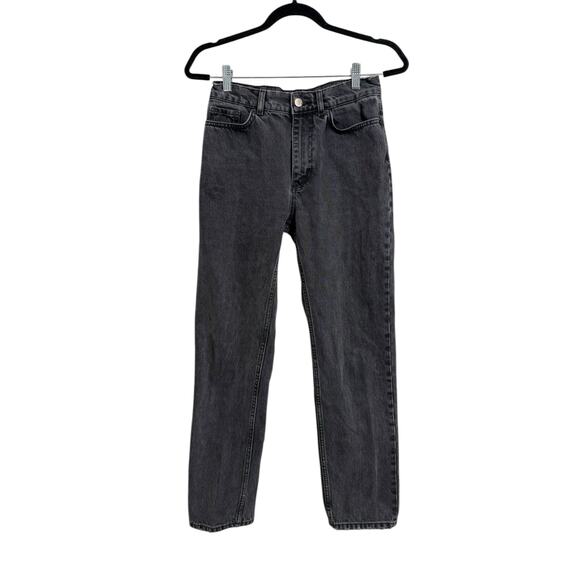 & Other Stories Women's Faded Black Straight Leg Denim Jeans Size 26 - Picture 1 of 10